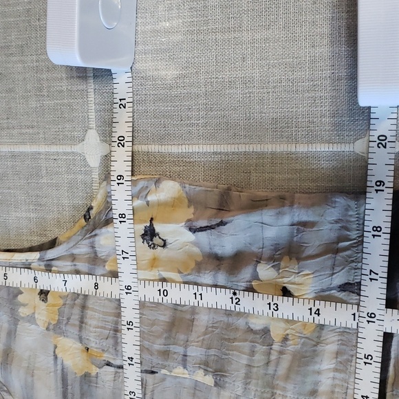 Vintage Jams World Hawaii Small Coal Flower Maxi Dress, Size L - Picture 8 of 11